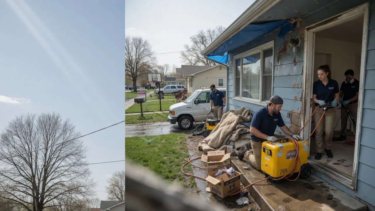 Basement Flood Cleanup in Broadview, IL near me